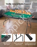 1828,8 mm sulankstomas pokerio stalas 7 žaidėjams - Image 6