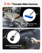 61 dalių automobilių kėbulo įlenkimų lyginimo ir remonto rinkinys - Image 3