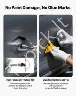 61 dalių automobilių kėbulo įlenkimų lyginimo ir remonto rinkinys - Image 6