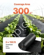 Apsauginė danga nuo piktžolių, 0,9 x 30,5 m, 141,7 g/m² - Image 3