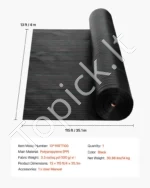 Apsauginė danga nuo piktžolių, 1,22 x 35 m, 99,2 g/m² - Image 7