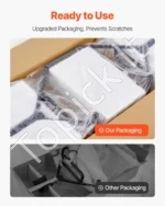 Atviras šešiakampis štangos grifas (Open Hex Bar), 50 mm, 226 kg apkrova - Image 6