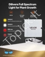 Augalų auginimo palapinės komplektas su LED apšvietimu (80 x 80 x 180 cm) - Image 4