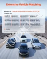Automobilinis generatorius 12V 120A (180 x 140 x 170 mm, klasikiniams automobilių modeliams) - Image 2