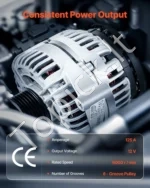 Automobilinis generatorius 12V 125A (skirtas Chevy Impala ir Monte Carlo) - Image 3