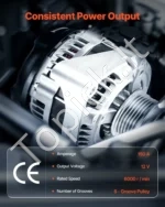 Automobilinis generatorius 12V 150A (skirtas Chevy Express ir GMC modeliams) - Image 3