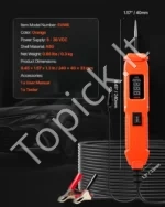 Automobilinis grandinės ir galios zondo testeris, 6–36 V DC - Image 7