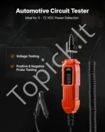 Automobilinis grandinės testeris, 3–72 V DC su LED ekranu - Image 2