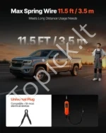Automobilinis grandinės testeris, 3–72 V DC su LED ekranu - Image 5
