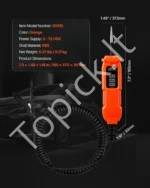 Automobilinis grandinės testeris, 3–72 V DC su LED ekranu - Image 7