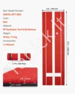 Beisbolo ir softbolo metimo kilimėlis (305 x 92 cm) - Image 7