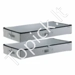 Daugiafunkcės daiktadėžės po lova 45L su permatomu dangčiu (2 vnt.), 850 x 430 x 120 mm - Image 2