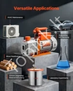 Dviejų pakopų vakuuminis siurblys oro kondicionieriams, 142 l/min (5 CFM) - Image 6