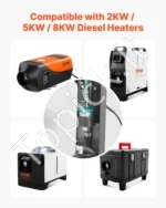 Dyzelinio šildytuvo kuro siurblys (12V DC, 22 ml) - Image 3