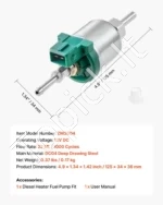 Dyzelinio šildytuvo kuro siurblys (12V DC, 22 ml) - Image 6