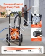 Elektrinis beoris dažų purkštuvas (900 W, 2200 PSI) - Image 4