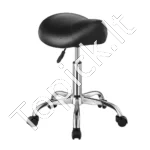 Ergonomiška balno formos kėdė su ratukais (54 x 54 x 55–71 cm) – patogumas ir mobilumas kasdieniame darbe - Image 5
