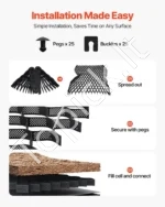 Geotinklas pagrindui 4 colių (10 cm) gylio, 5200 x 2700 mm - Image 5
