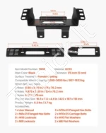 Gervės montavimo plokštė Polaris Ranger 2010–Present modeliams - Image 7