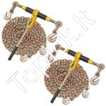 Grandinės įtempiklis su G80 grandine (8 mm x 3 m) - Image 5