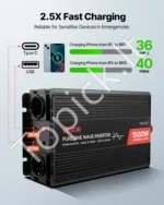 Grynosios sinusoidės inverteris 1500W (12V DC į 230V AC) - Image 5