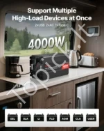 Grynosios sinusoidės inverteris 4000W (12V DC į 230V AC) - Image 2