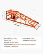 Hidraulinės automobilinės rampos (5000 kg, 270–360 mm kėlimo aukštis) - Image 7