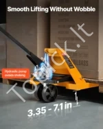 Hidraulinis palečių vežimėlis, 2,5 t keliamosios galios - Image 3