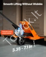 Hidraulinis palečių vežimėlis, 3 t keliamosios galios - Image 3