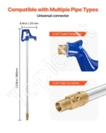 Lauko vandens kolonėlė su apsauga nuo užšalimo ( hidrantas ) (980 mm) - Image 5