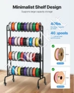 Mobilus 4 pakopų stovas 3D spausdintuvo gijų (filamentų) ritėms - Image 2