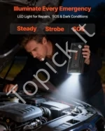 Nešiojamas automobilinis užvedimo įrenginys 1000A (12V) - Image 4