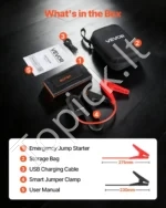 Nešiojamas automobilinis užvedimo įrenginys 1000A (12V) - Image 7
