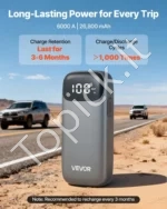 Nešiojamas automobilinis užvedimo įrenginys 6000A (12V) - Image 3