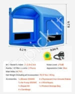Pripučiama dažymo kamera 3 x 2,5 x 2,5 m – efektyvi ir mobili darbo stotelė - Image 7