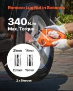 Profesionalus 5 tonų elektrinis automobilinis domkratas su smūginiu veržliasukiu - Image 5