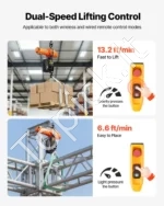 Profesionalus elektrinis grandininis keltuvas (1000 kg, 6 m kėlimo aukštis) - Image 3