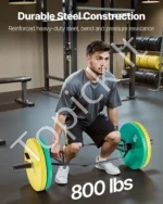 Šešiakampis trapecijos formos štangos grifas, 50 mm, 362 kg apkrova - Image 2