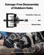 Universalaus ratų stebulių ir guolių nuėmimo bei montavimo rinkinys priekiniams varomiems automobiliams - Image 4
