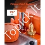 Vakuuminis siurblys oro kondicionieriams ir kolektorių manometrų rinkinys, 127 l/min (4,5 CFM) - Image 7