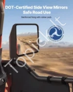 Vamzdinės durelės su daiktadėžėmis (4 vnt., suderinamos su 2018–2026 m. Wrangler JL ir Gladiator JT) - Image 3