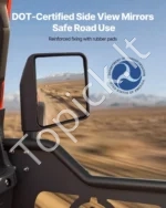 Vamzdinės durelės visureigiams (4 vnt., suderinamos su 2018–2026 m. Wrangler JL ir Gladiator JT) - Image 3