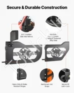 Vamzdinės durelės visureigiams (4 vnt., suderinamos su 2018–2026 m. Wrangler JL ir Gladiator JT) - Image 4