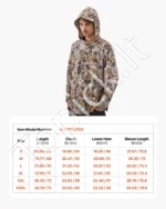 Vyriškas maskuojantis džemperis su gobtuvu (M dydis, 68 cm ilgio) - Image 7