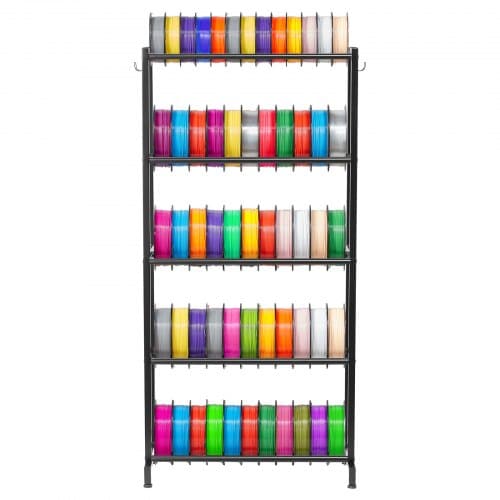 de2F3DDYSNJGDSWCEZBNH001V02Fgoods_img-v32Ffilament-storage-rack-m100-1.2.jpg Tvirtas 5 pakopų stovas 3D spausdintuvo gijų (filamentų) ritėms - Image 1