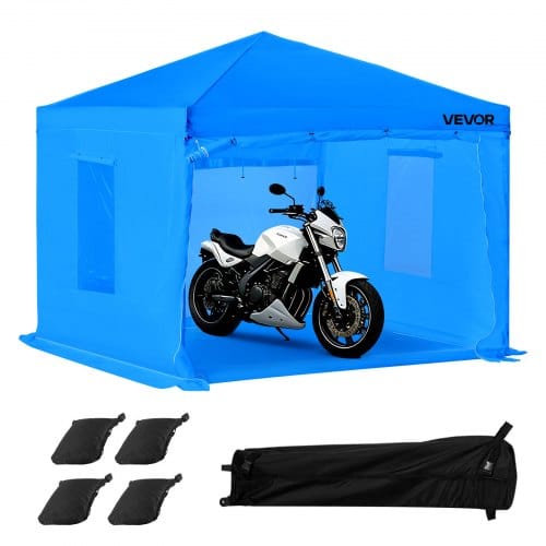 de2FBXSPQZPMSKZDHN9MS001V02Fgoods_img-v22Fportable-paint-booth-tent-m100-1.2.jpg Nešiojama dažymo palapinė 293 x 293 x 181 cm – profesionali darbo stotelė dažymo darbams - Image 1
