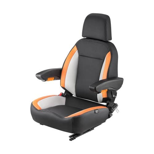 de2FCCZYCGKFSAQDXWZDKV02Fgoods_img-v32Fforklift-seat-m100-1.2.jpg Universali krautuvo ir traktoriaus sėdynė su saugos diržu, 520 x 590 x 820 mm - Image 1