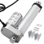 12V tiesinė pavara, 101,6 mm eiga, 15 mm/s greitis, 1000 N keliamoji galia