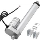 12V tiesinė pavara, 203,2 mm eiga, 15 mm/s greitis, 1000 N keliamoji galia