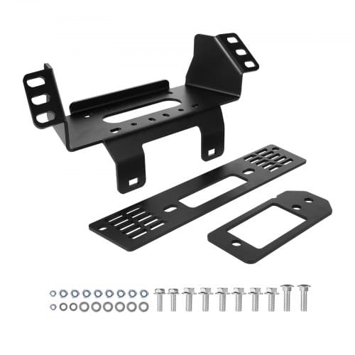 de2FCYJPAZZJPOLATO4WX001V02Fgoods_img-v22Fwinch-hitch-mount-m100-1.2.jpg Gervės montavimo plokštė Polaris Ranger 2010–Present modeliams - Image 1
